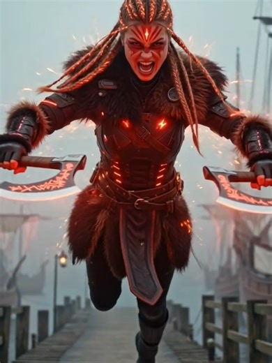 System Status: VIKING_PROTOCOL.exe 🟢 Objective: Conquer the feed. ⚔️ In this world, tradition is just code waiting to be upgraded. Watch my Cyber-Eivor take flight! 🔥 #Viking #aiart #fyp #Aimuse #SlowMotion