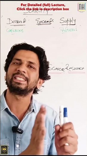 What is "Scarcity" | Meaning & Concept of Scarcity | One minute Economics
