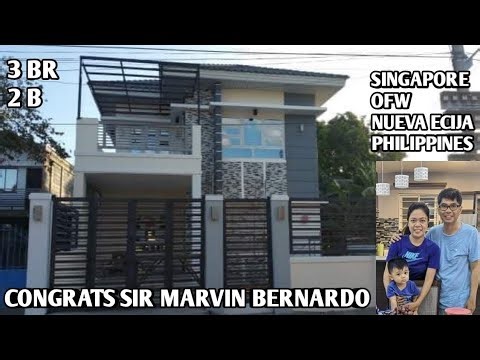 OFW SIMPLE HOUSE | BUILDING THE HOUSE 2STORY | SINGAPORE OFW. CONGRATS SIR MARVIN BERNARDO