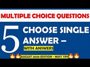 PTE Reading - Multiple choice questions, Choose Single Answer - with Explanations - Part 3