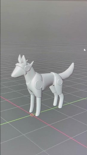 The new avatar I’m working on :3 #vrchatfurry #vrchatavatar #blender #protogen #vrchat #avatar
