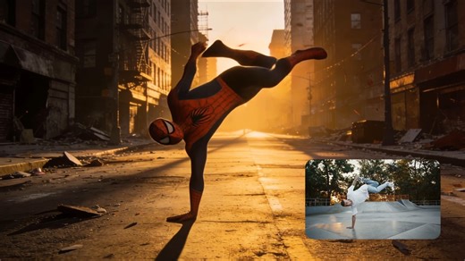 OpenArt on Instagram: "This is what real motion control looks like 🎬 Kling VIDEO 2.6 lets you drive a character’s: ✋ Hands & gestures 🕺 Full-body movement 🎭 Expressions All using one reference video + one image. No more guessing. No more broken motion. 🔄 Find it under Video → Motion Sync This changes AI animation. @klingai_official"