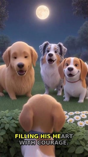 Shy Puppy’s Joyful Howl | TakTak Kids Animation #Shorts