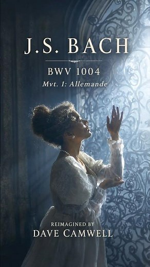 PARTITA N.2 IN D MINOR, BWV 1004 - ALLEMANDE | J.S. BACH & ROBERT SCHUMANN | ARR. DAVE CAMWELL #sax