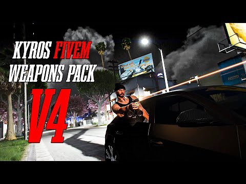 Kyros Weapons Pack V4 | Custom Weapons for FiveM Servers | Best Weapon Pack for GTAV RP (2025)