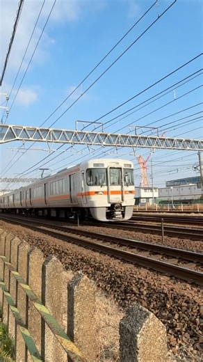 jr東海313系6両編成普通豊橋行きめちゃくちゃジョイント最高😆#jr東海 #東海道本線 #鉄道 #電車