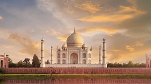 Time Lapse Taj Mahal Ivory-white Marble Stock Footage Video (100% Royalty-free) 3525074135 | Shutterstock