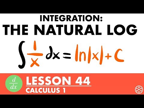 Integration & Natural Log Functions | Calculus Lesson 44 - JK Math