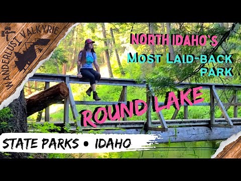 4K Guide to Round Lake State Park|North Idaho Camping & Hiking|Avoid Crowds @ this Quiet Park