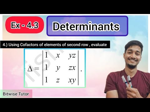 Class 12 Ex 4.3 Q4 Maths | Ex 4.3 class 12 maths q4 | Question 4 exercise 4.3 Class 12