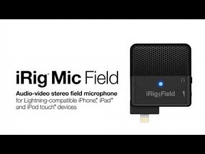 iRig Mic Field Audio-video stereo field microphone