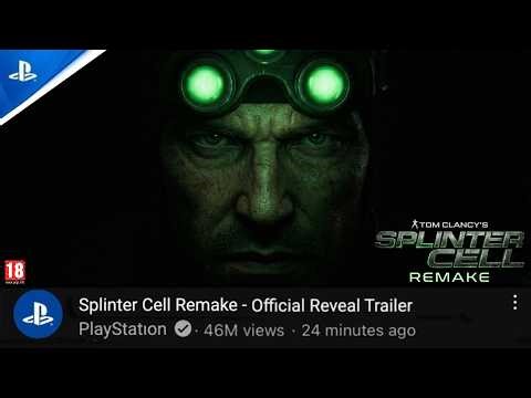 Splinter Cell Remake (2026) - First Trailer | Ubisoft | Concept