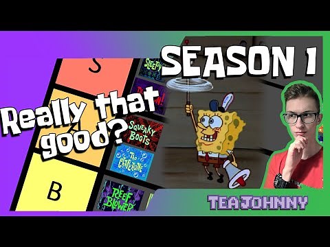 SpongeBob Season 1 Episodes Tier List