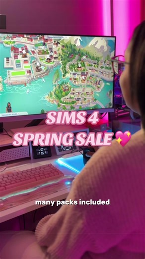 Nothing better than a good sale to start spring off right ☺️🌸✨ Which Sims packs are your favorites 👀 #SponsoredbyTheSims #simitandsee #TheSims4 @The Sims