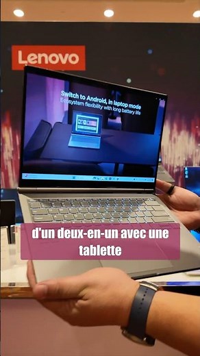 Lenovo ThinkBook Hybrid Pad & Tab : un ordinateur Windows & une tablette Android !
