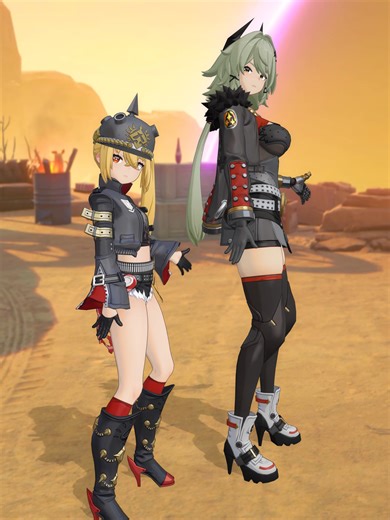 Luci and Caesar Dance in Zenless Zone Zero MMD