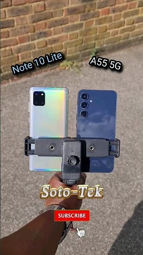 Galaxy A55 vs Note 10 Lite Camera Test. FULL VIDEO on the channel now.