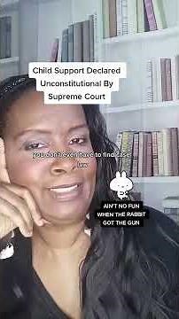 Child Support Declared Unconstitutional #legalproblems #knowyourrights #legaladvocate #justice #cou