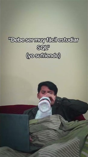 SQL es facilito’… dijeron 😭💻 #humor #comedia #cursosonline
