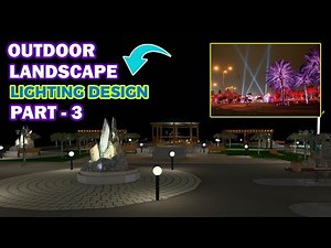 HOW TO CREATE OUTDOOR LANDSCAPE LIGHTING DESIGN STEP BY STEP DIALUX EVO PART - 3