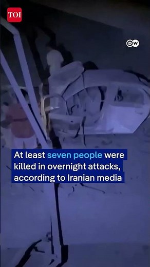 US Strikes Iran's Key Port, Bridges Destroyed As Tower Collapses