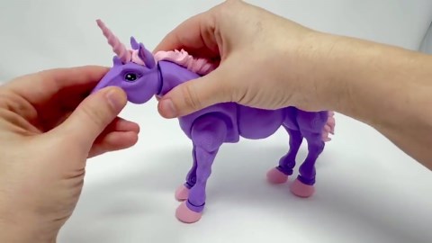 Articulated Unicorn - 3D Printed - Etsy