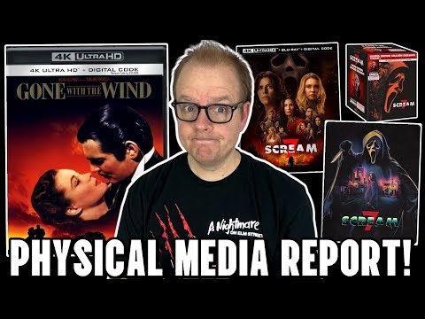 Gone WITH The Wind And ALL The SCREAM 7 4K Editions! | The Physical MEDIA Report #305