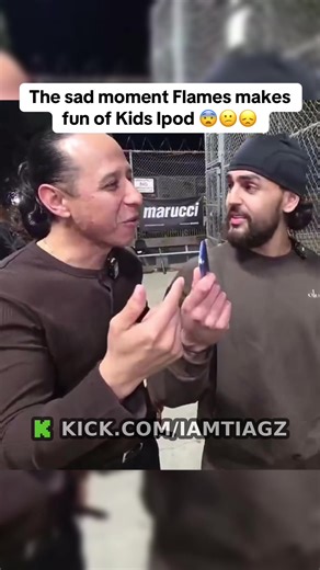 The sad moment Flames makes fun of Kids Ipod 😨😕😞#fyp #streamer #flames #tiagz @Flaminhott