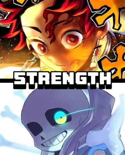 sans vs tanjiro #sans #demonslayer #tanjiro