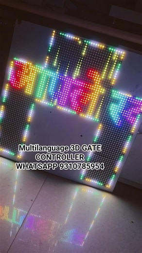 MULTI LANGUAGE 3D GATE CONTROLLER #led #koshielectronics