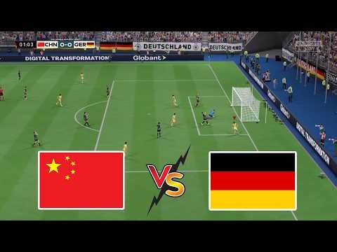 April 17,2026 | China WNT vs Germany WNT | Women's friendly football showdown | FIFA23 Gameplay