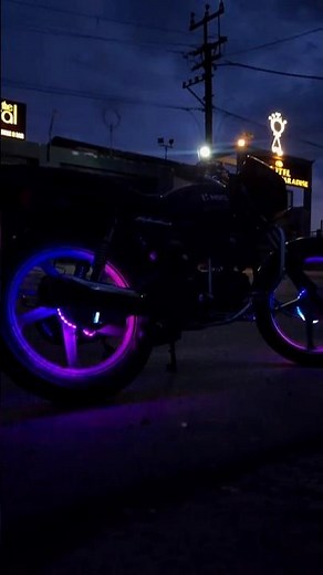 RGB light In splendor 😍 #splendormodified !! modified splendor !!