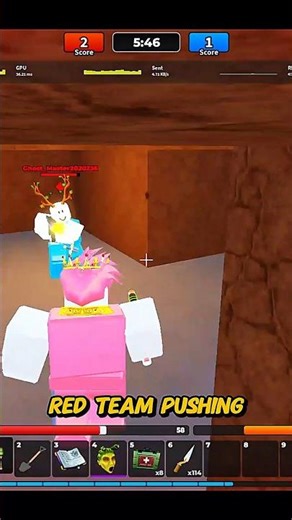 Red Team vs Blue Team… This Got INTENSE 🚩😱 #roblox