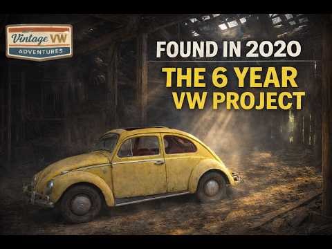 I Found a 1963 VW Ragtop Abandoned… Now the 6 Year Build Begins