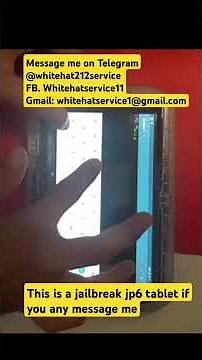 this is the easiest way to jailbreak a jp6 amd gtl prison tablet.
