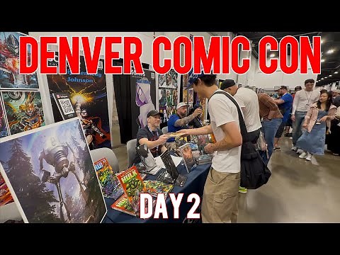 Comics, Creators, & July 4th! | Denver Comic Con Day 2 Vlog