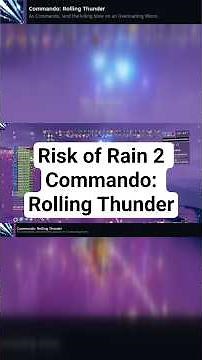 Risk of Rain 2 | Achievement, Commando: Rolling Thunder