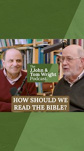 "At the risk of offending any teetotallers..." Here is Tom Wright's advice on how best to read the Bible! Tune in to The J.John & Tom Wright Podcast on YouTube or wherever you listen to your podcasts. | J.John
