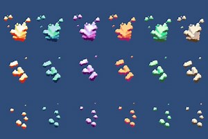 Pixel FX vol1- fire&smoke | 2D | Unity Asset Store