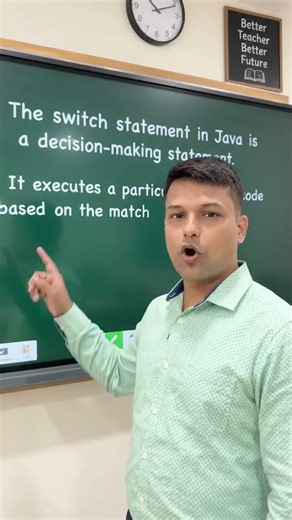 What is switch statement in Java?