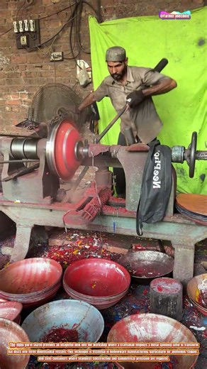 The Art of Metal Spinning with Lathe-Mounted Forming Tools