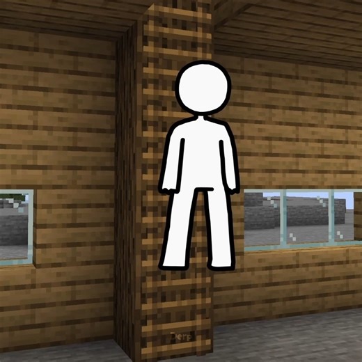Derp on Instagram: "Minecraft ladders are physics-defying elevators 🙏😭 #minecraft #memes #animation"