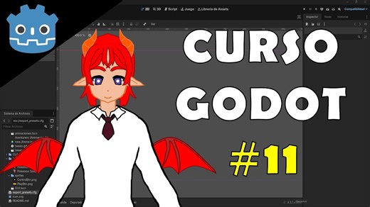 [GODOT ENGINE 4 COURSE] Export #vtuber #vstreamer