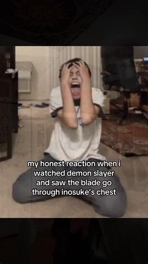 i thought my king died #inosuke #kny #demonslayer #anime #animetok | inosuke blade in chest