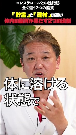 コレステロールと中性脂肪、全く違う2つの脂質 #中性脂肪 #トリグリセリド #エネルギー貯蔵 #脂質の役割 #健康管理