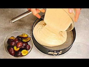 Einfacher 5 Minuten Zwetschgenkuchen, der in Ihrem Mund schmilzt! Kuchen Rezepte schnell und lecker
