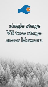 Mark explains the difference between a single stage and two stage snow blower ❄ #snowblower #smallengine | eReplacementParts.com