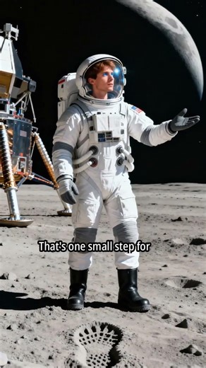 “One Small Step: The Historic Moment Neil Armstrong First Walked on the Moon” #nasawallops #shorts