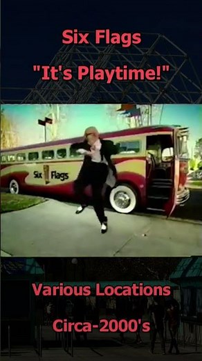 Six Flags Classic MR. SIX Commercial