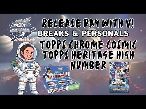 12/17/2025 ~ LIVE BASEBALL & FOOTBALL BREAKS + PERSONALS w/ V/VAL/VIVIAN! DUAL RELEASE DAY!